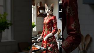 Cute cats in kitchen 😀😍 cat adorablekitty cutecat kitten cute animals ytcat catsoftiktok [upl. by Halfon510]