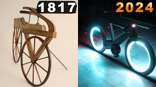 Evolution of Bicycles 1817  2024 [upl. by Llerrehs]