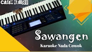 SAWANGEN Cowok Karaoke Dangdut Koplo Lirik [upl. by Amer708]