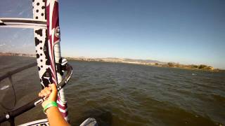 Windsurfing Cape town Rietvlei starboard Kode 103 and North Sails Duke 54 [upl. by Gula]