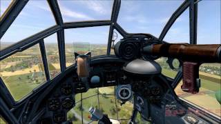 IL2 CoD Start und Landung mit Ju88wmv [upl. by Tat]