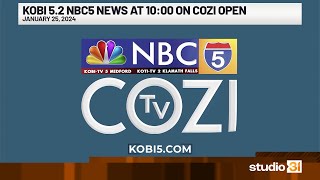 KOBI 52 NBC5 News at 1000 on Cozi Open 1252024 [upl. by Loralee]