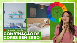 Como combinar cores na decoração com Pâmela Minella [upl. by Ahsimek]