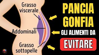 🍔 15 CIBI DA EVITARE PER AVERE UNA PANCIA PIATTA ⚠ DIMAGRIRE LA PANCIA  GRASSO ADDOMINALE  DIETA [upl. by Aubreir2]