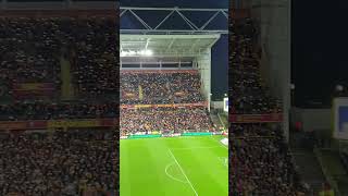 RC Lens  Nantes 2023 chanson Au nord cétait les corons Bachelet reprise dans le stade Bollaert [upl. by Allan]