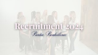 Purdue Panhellenic 2024 Recruitment Video [upl. by Healey345]