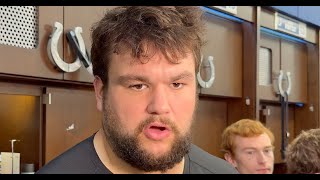 Indianapolis Colts  Quenton Nelson has faith in AR but priority is possible rookie left tackle [upl. by Ecidnak]