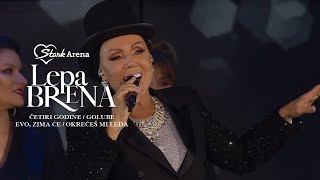 Lepa Brena  Cetiri godine  Golube  Evo zima ce  Okreces mi ledja  LIVE  STARK ARENA 2018 [upl. by Nodnalb]