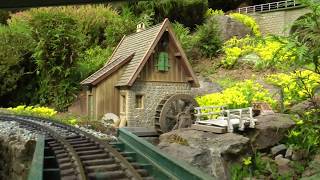 Cab ride Garden Train Eastbound Gartenbahn Fuehrerstandsmitfahrt [upl. by Yenaffit]