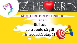 🎯 Stii tot ce trebuie sa stii pentru admiterea la Drept Unibuc 2025❓ Predicat subiect  dificultati [upl. by Pippas438]