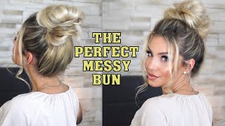 Hair Tutorial  Mój luźny kok  z doczepami i bez [upl. by Goodspeed]