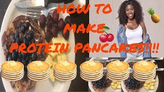 MEAL PREP WITH ME PROTEIN PACKED PANCAKES WEIGHT GAIN HACK [upl. by Moishe]