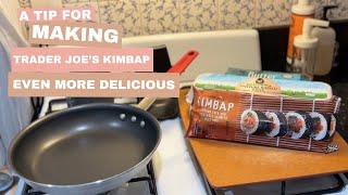 A tip for making Trader Joes Kimbap even more delicious [upl. by Lemor434]