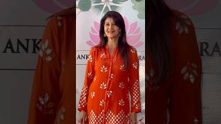 Sangeeta Bijlani amp MrsNidarshana Gowani At Ramesh amp MrsNidarshana Gowani Ganesh Darshan [upl. by Mota357]