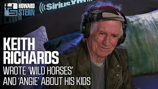 Keith Richards Wrote “Wild Horses” and “Angie” for His Children [upl. by Enomaj527]