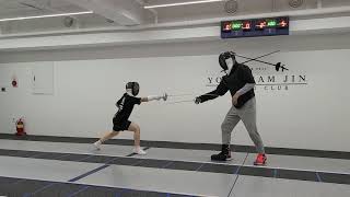 FENCING Epee lession윤남진 epee lesson seoulkorea [upl. by Tenney]