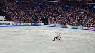 Christina CarreiraAnthony Ponomarenko 2024 FS WC FD fancam [upl. by Llewxam]