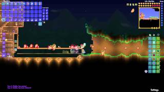 How to get Corrupt Seeds  Terraria [upl. by Aicilak423]