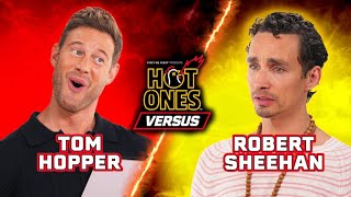 The Umbrella Academys Tom Hopper vs Robert Sheehan  Hot Ones Versus [upl. by Cole636]