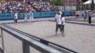 French Game Of Petanque Boules [upl. by Atselec]