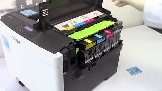 How to refill your Lexmark CS310dn CS410dn CS410dnw CS510de CS510dew and related laser printers [upl. by Fachini]