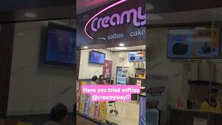 Have you tried softies at the creamyway Next time when you go to thirumangalam metro station Tru it [upl. by Ahtan]