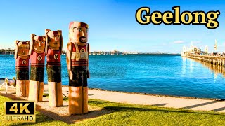 Geelong Australia Walk  Waterfront amp Westfield Shopping Mall In 4K [upl. by Neibart]