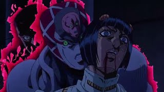 Bruno Bucciarati vs King Crimson AMV  JoJos Bizarre Adventure Golden Wind [upl. by Aleekahs]