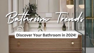 Bathroom Trends 2024  Design ideas and Tips for Bathrooms [upl. by Llerrit248]