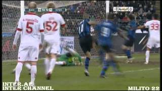 Inter Vs Bari 30 Hussein Kharja Goal [upl. by Neve928]