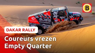 Janus van Kasteren gered door teamgenoot  Dakar Rally [upl. by Atinaj]