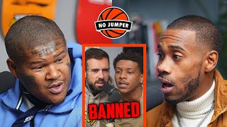 Crip Mac amp FYB J Mane React to Adam Banning Famouss Richard from No Jumper [upl. by Ierna]