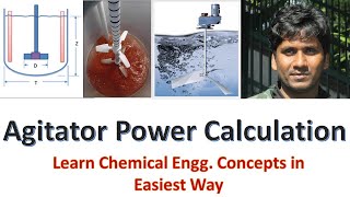 Agitator Power CalculationChemicalMahi [upl. by Aneehsram]