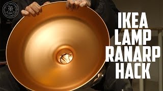 IKEA Lamp Ranarp Hack  Chrome Gold Look  Do it yourself [upl. by Nate]