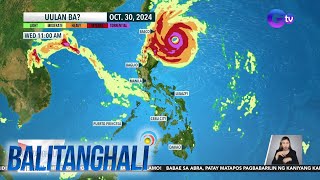 PAGASA  Bagyong LeonPH super typhoon na Ilang lugar sa norte  Balitanghali [upl. by Oneil509]