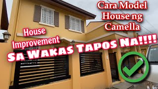 Part 5  Sa Wakas Tapos Na House Improvements  Cara Model  Camella Homes [upl. by Nyladnar]