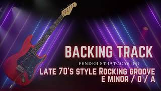 Backing Track  70s Groovy Hard Rock  Key of Em [upl. by Smitty]