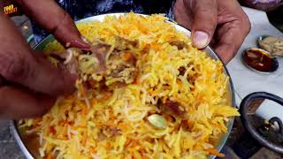 IdreesIdris Mutton Biryani  Lucknow Food Tour For Meat Lovers  Street Food India [upl. by Aila239]