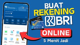 Cara Membuat Rekening BRI Online Tanpa ke Bank [upl. by Merrell]