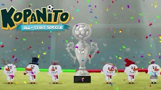 Kopanito AllStars Soccer 2 Consigo el trofeo [upl. by Wenoa868]