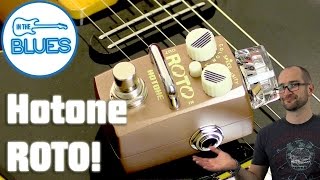 Hotone Roto Rotation Speaker Simulation Modulation Pedal [upl. by Enilra]