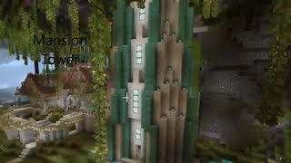 The Final Mansion in the Lush Cave on Forever BedrockNo commentary [upl. by Gnirps]