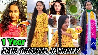 MY REAL HAIR GROWTH JOURNEY WITH HOMEMADE REMEDIES  Short To Super Long Hair In 2 Years RuntiMe [upl. by Sy]