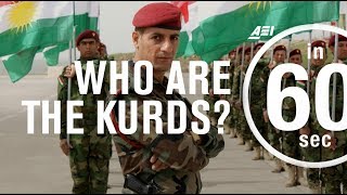 Who are the Kurds  IN 60 SECONDS [upl. by Myrtie548]