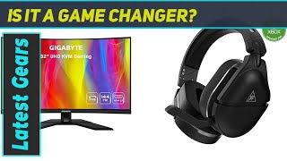 GIGABYTE M32UC 4K Gaming Monitor amp Turtle Beach Stealth 700 Headset The Ultimate Gaming Duo [upl. by Rimma]