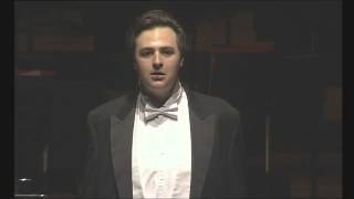 Joshua Owen Mills Tenor Sings Bleuet by Poulenc [upl. by Luiza225]