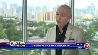 Pitbull Interview About New Year’s Eve 2018 [upl. by Eneja]