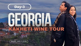 Tbilisi Georgia 🇬🇪 Day 3 Tour Plan  Kakheti Region wine Tasting Tour  City of Love [upl. by Nikolaus]