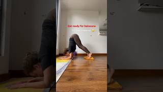 Baby bakasana for beginners 🙂 [upl. by Eisnil]