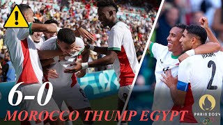 Morocco Thump Egypt 60 to Win Mens Bronze  Football Paris Olympics 2024 [upl. by Kant]